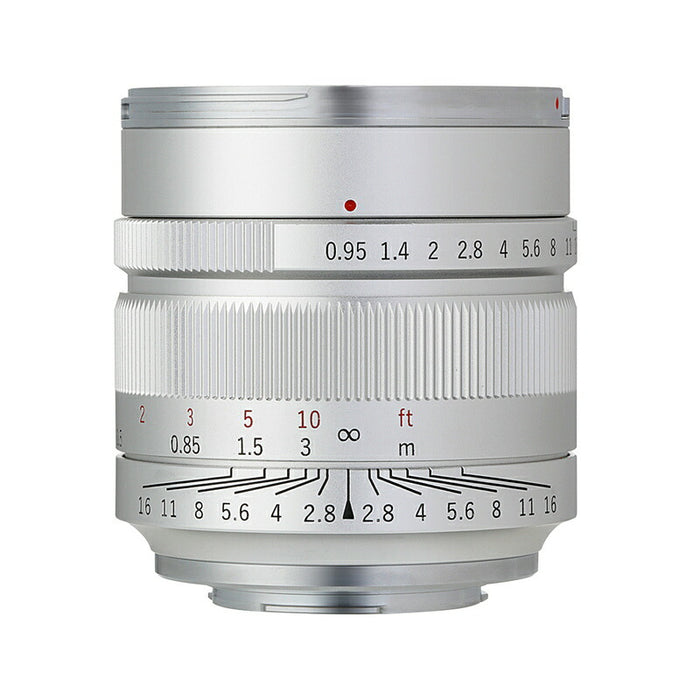 中一光学 SPEEDMASTER 0.95/17mm MFT (S) SPEEDMASTER 17mm F0.95(マイクロフォーサーズマウント/シルバー)