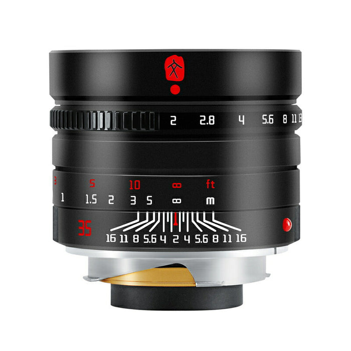 7artisans 3520LMB2 35mm F2.0 II(ブラック/Mマウント)