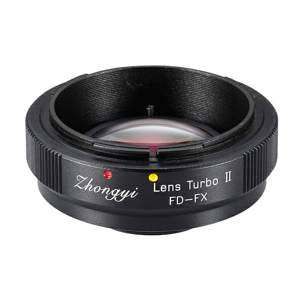 中一光学 Lens Turbo II FD-FX Lens Turbo II FD-FXフォーカルレデューサーアダプター(キヤノンFDマウントレンズ → 富士フイルムXマウント)