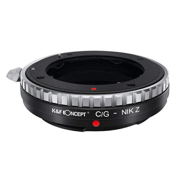 K&F CONCEPT KF-CGZ レンズマウントアダプター KF-CGZ(コンタックスGマウントレンズ → ニコンZマウント変換)
