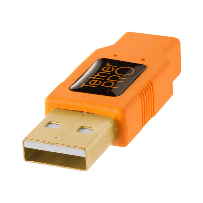 TetherTools CU5430ORG TetherPro USB 2.0 to Micro-B 5-Pin(オレンジ)
