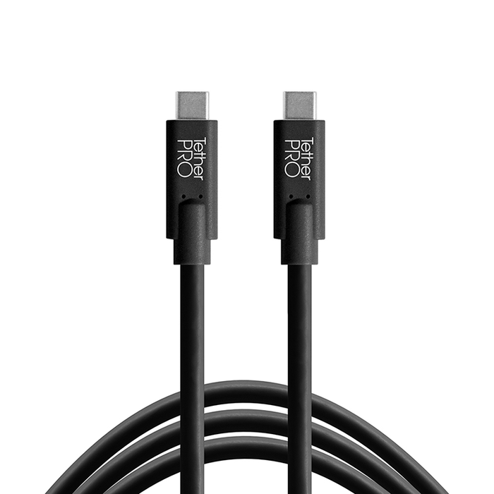 TetherTools CUC15-BLK TetherPro USB-C to USB-C(460cm/ブラック)