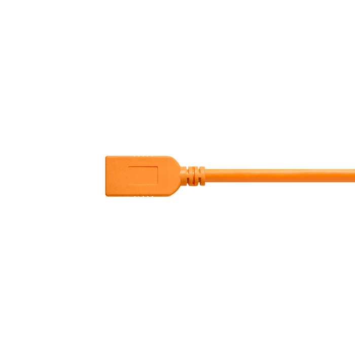 TetherTools CUCA415-ORG TetherPro USB-C to USB-A Female Adapter(オレンジ)