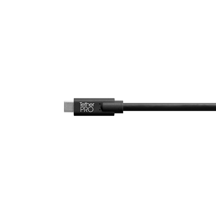 TetherTools CUC3215-BLK TetherPro USB to USB-C(ブラック)