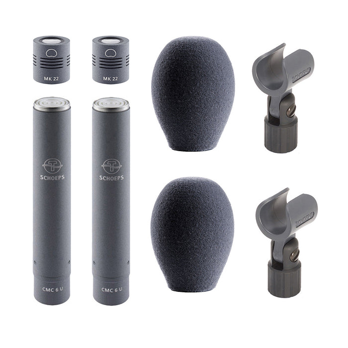SCHOEPS Stereo Set CMC6Ug & MK22g MK22g マッチドカプセル ステレオセット(MK22g/CMC6Ug/B5D/SG20 各2個)