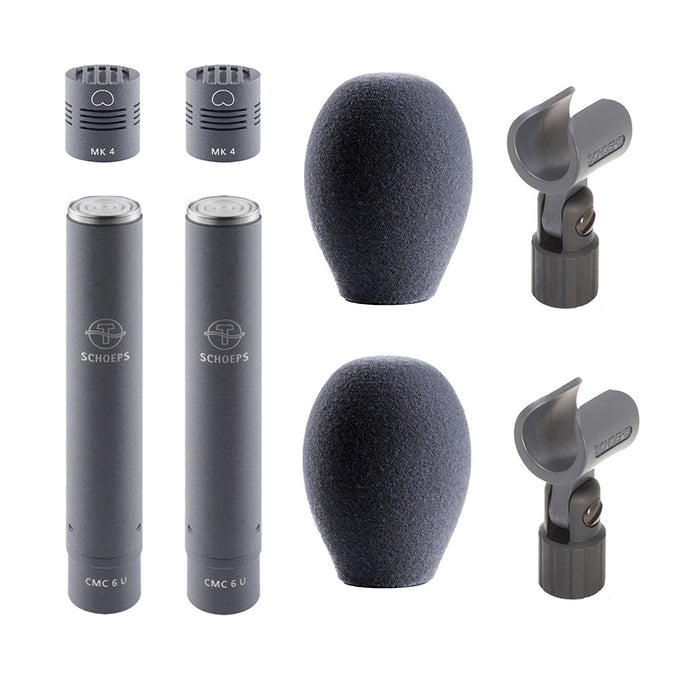 SCHOEPS Stereo Set CMC6Ug & MK4g MK4g マッチドカプセル ステレオセット(MK4g/CMC6Ug/B5D/SG20 各2個)