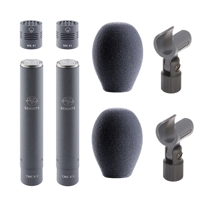 SCHOEPS Stereo Set CMC6Ug & MK41g MK41g マッチドカプセル ステレオセット(MK41g/CMC6Ug/B5D/SG20 各2個)