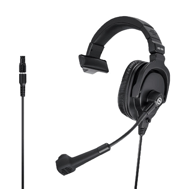 Hollyland HL-SH-8PIN-01 1.9GHz帯ワイヤレスインターカム Solidcom M1用ヘッドセット(片耳)LEMOコネクタ