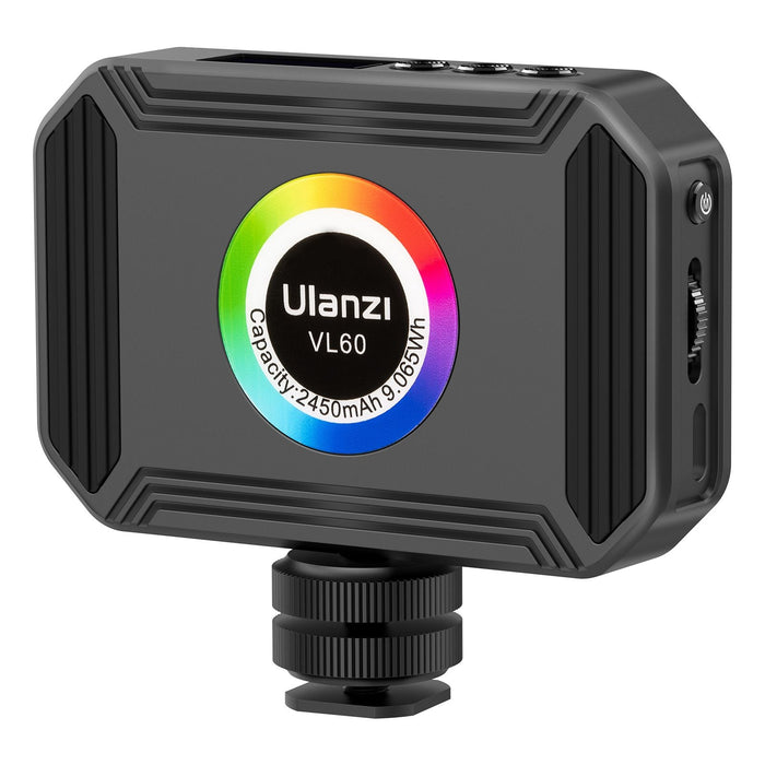 【箱潰れ品】Ulanzi 2296 VL60 ポータブル ミニRGBライト