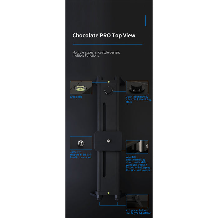 【決算セール2024】YC Onion ECSP52_A 52cm Chocolate Pro Cheese サポートスタンド付き電動スライダー