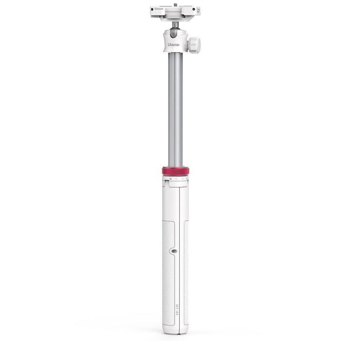 Ulanzi 2503A MT-44 7段階高さ調整 スマホホルダー付きミニ三脚 ホワイト