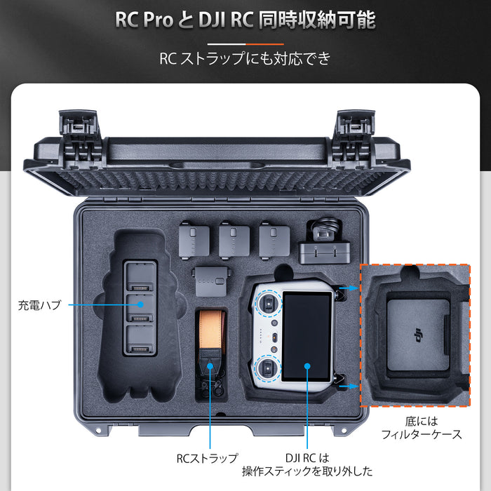 Lykus DCP-M350 Mavic 3 Pro / Mavic 3 classic プレミアムハードケース