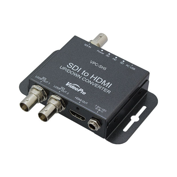 VideoPro VPC-SH5 SDI to HDMIコンバーター(アップ・ダウンコンバート/フレームレート変換対応モデル)