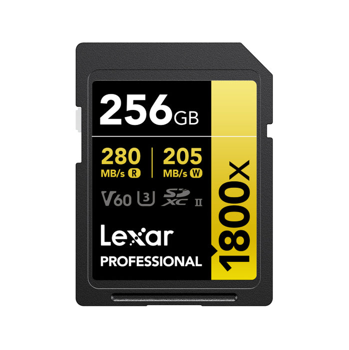 Lexar LSD1800256G-B1NNJ Professional 1800x SDXC UHS-II 256GB