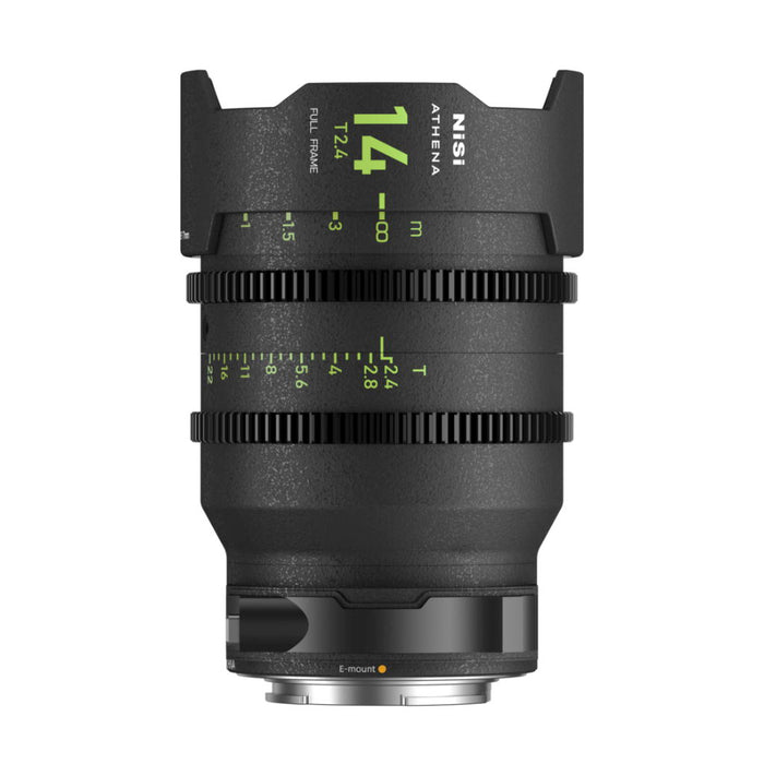 NiSi ATHENA PRIME LENS 14mm T2.4(E-Mount)(NO DROP IN FILTER) ATHENA PRIME LENS 14mm T2.4(Eマウント/ドロップインフィルターなし)