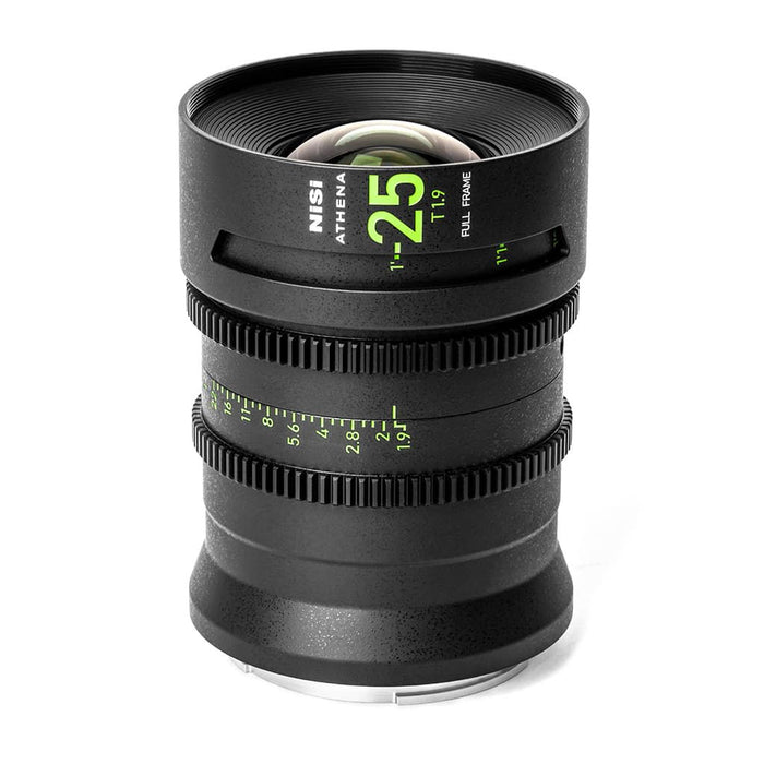 NiSi ATHENA PRIME LENS 25mm T1.9(G-Mount)(NO DROP IN FILTER) ATHENA PRIME LENS 25mm T1.9(Gマウント/ドロップインフィルターなし)