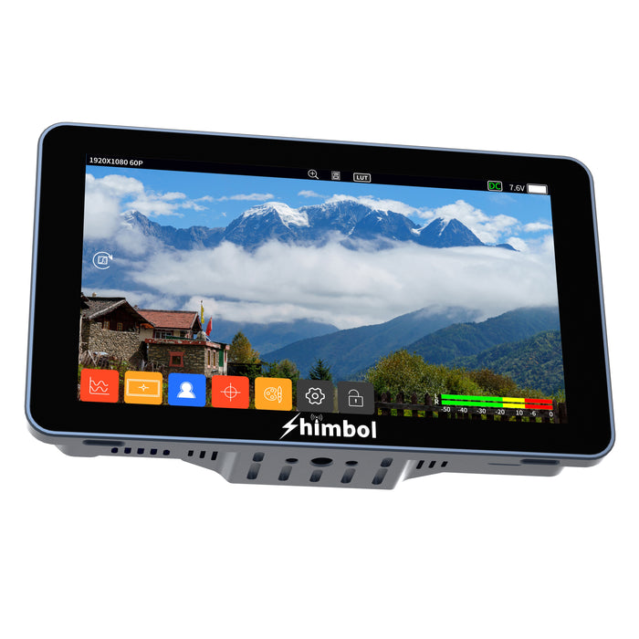 【決算セール2024】Shimbol M5 5.5インチ 3D LUT 4K HDMI HDR タッチスクリーンモニター