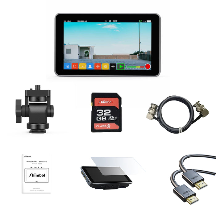 【決算セール2024】Shimbol Memory I Pro 5.5インチ 3D LUT HDMI & 3G-SDIタッチスクリーン・ビデオレコーダー/モニター