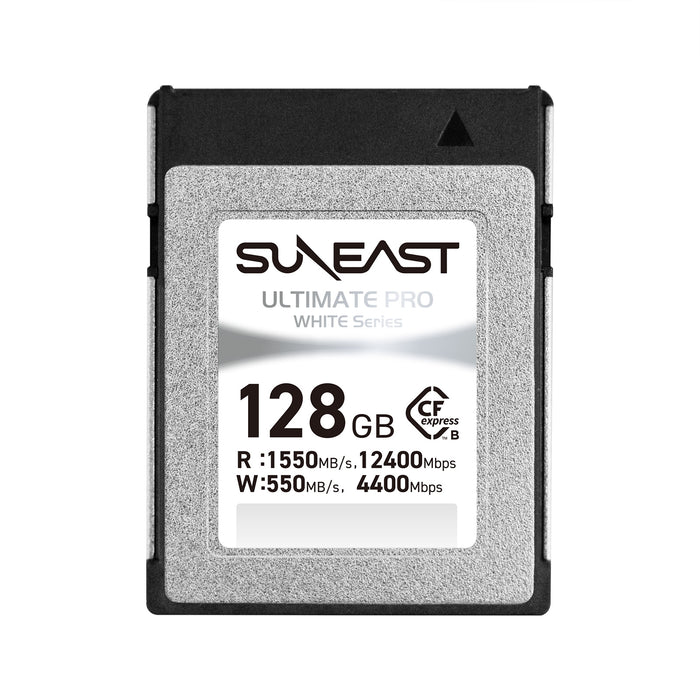 SUNEAST SE-CFXB128GW1550 CFexpress Type B ULTIMATE PRO WHITE Series SE【TLC】128GB