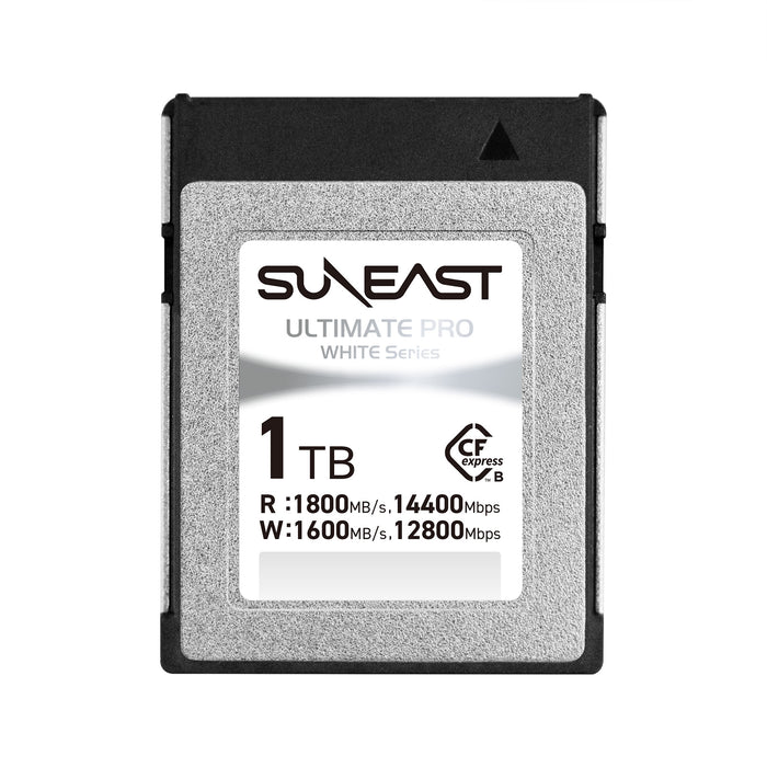 SUNEAST SE-CFXB001TW1800 CFexpress Type B ULTIMATE PRO WHITE Series【TLC】1TB