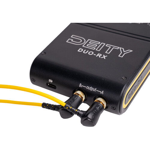 Deity Microphones DTS0290D60 RX-LINK ロッキング ライトアングル 3.5mm TRS オス to ライトアングル XLR オス ケーブル