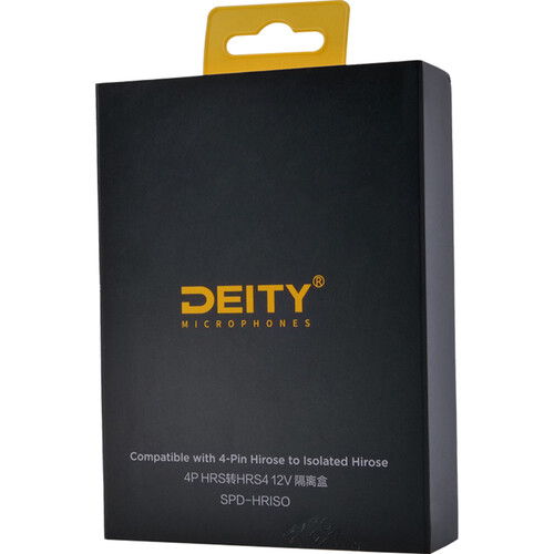 Deity Microphones DTS0287D65 SPD-HRISO 4ピン ヒロセ Inline パワーアイソレーター ケーブル