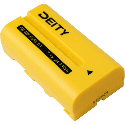 Deity Microphones DTS0286D62 FB-NP-F550-DT リチャージャブルバッテリー