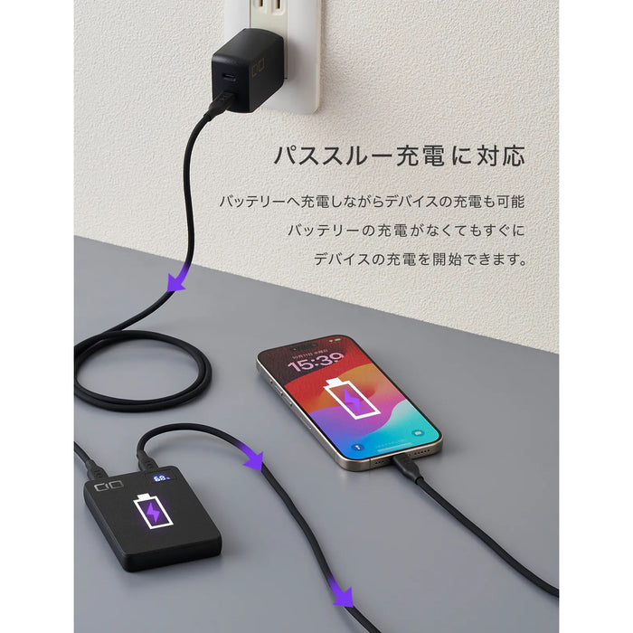 CIO CIO-MB20W2C-5000-BK SMARTCOBY SLIM 5000mAh