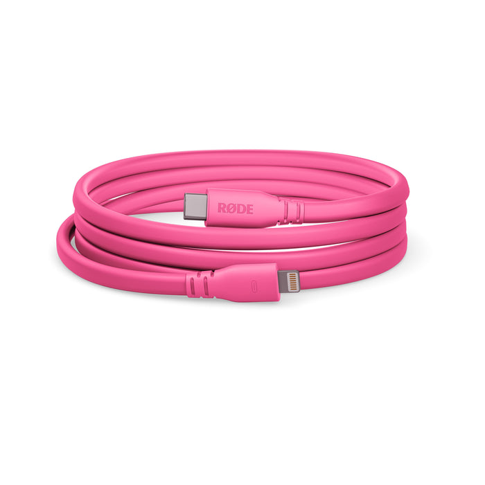 RODE SC19-P SC19 USB-C - Lightninケーブル ピンク