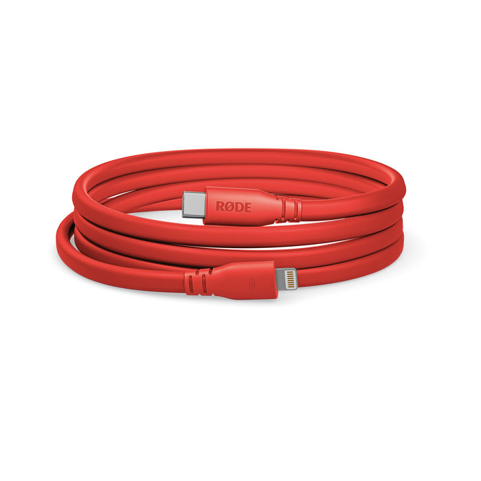 RODE SC19-R SC19 USB-C - Lightninケーブル レッド