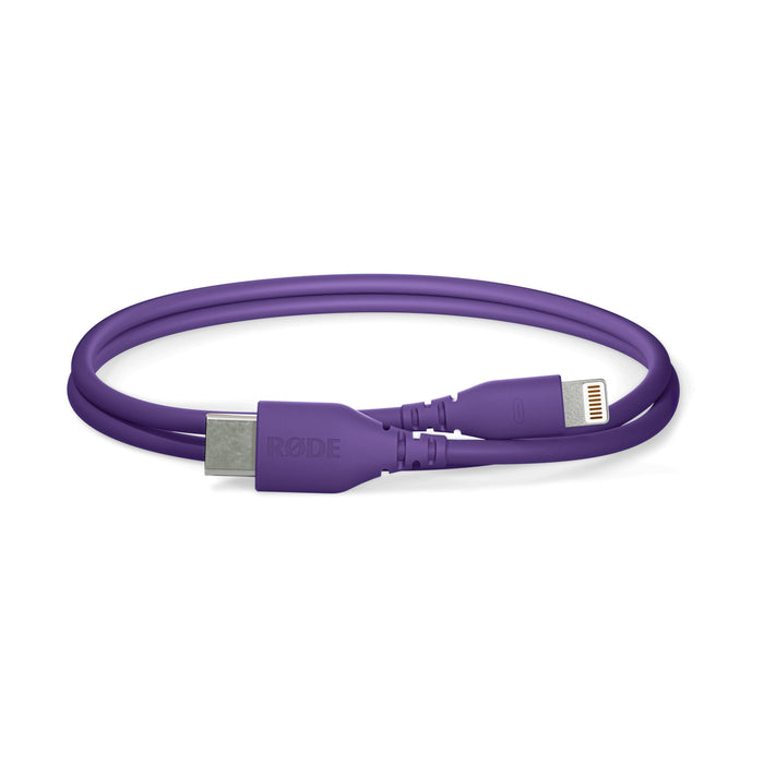 RODE SC21-PU SC21 USB-C - Lightningケーブル パープル