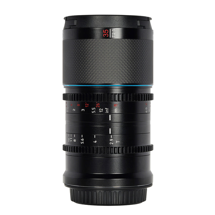 SIRUI Saturn X35B-JP カーボンファイバーアナモルフィックレンズ 1.6x Full Frame 35mm X/ブルー