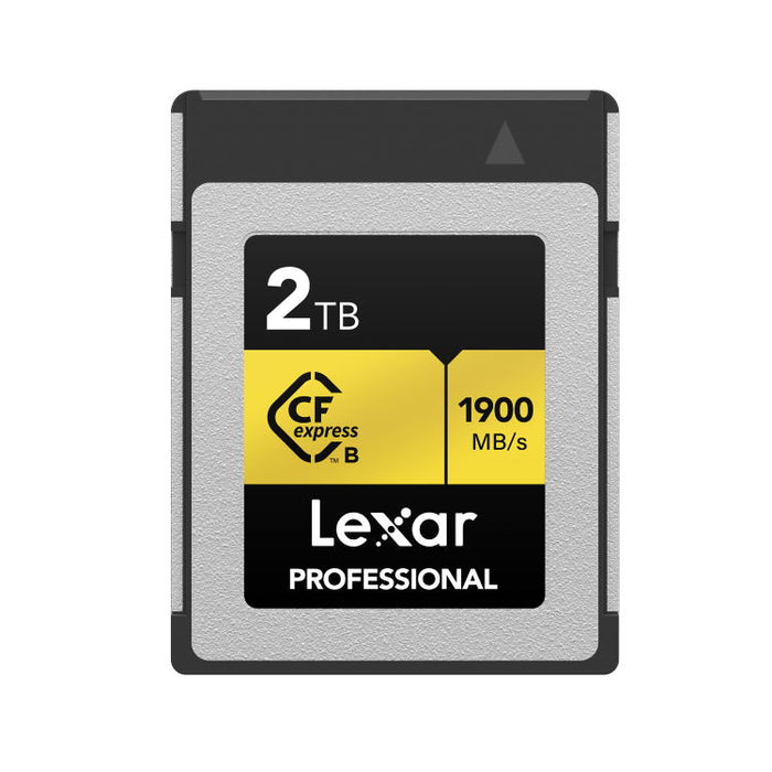 Lexar LCXEXPR002T-RNENJ CFexpress card Type-B 2TB GOLD series