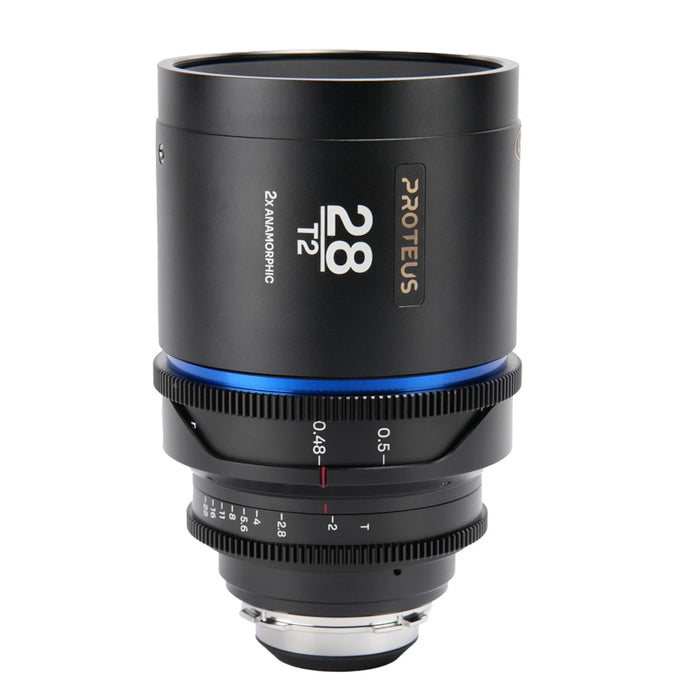LAOWA LAO0621 Proteus 2X Anamorphic 28mm T2(フレアカラー:ブルー/フィート表記/EFマウント/PLマウント)