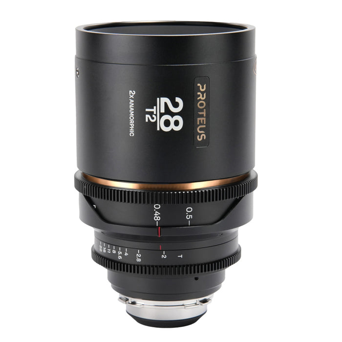 LAOWA LAO0622 Proteus 2X Anamorphic 28mm T (フレアカラー:アンバー/フィート表記/EFマウント/PLマウント)