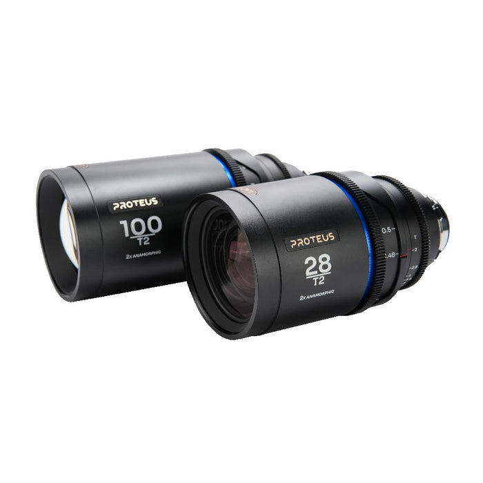 LAOWA LAO0629 Proteus 2X Anamorphic 2レンズバンドル(フレアカラー:シルバー/28mm/100mm/EFマウント/PLマウント)
