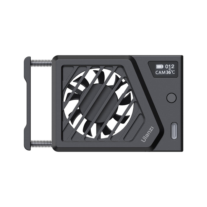 【箱潰れ品】Ulanzi C072GBB3 カメラ冷却ファン(Sony/Canon/FUJIFILM/Nikon用/黒)