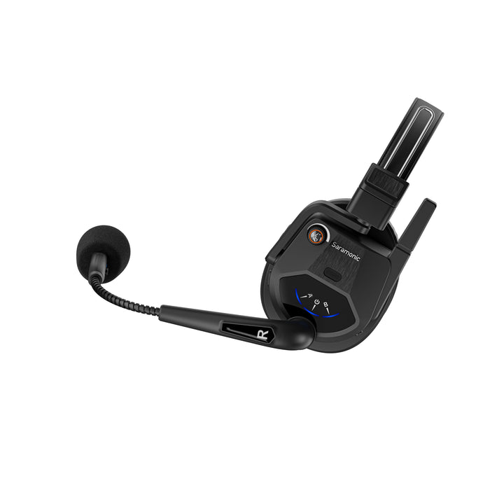 Saramonic 1.9GHz フルデュプレックスワイヤレスインカムシステム WiTalk9 シングルイヤーヘッドセット(8人用/ケース付き)