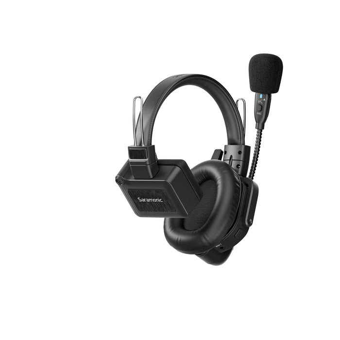 Saramonic 1.9GHz フルデュプレックスワイヤレスインカムシステム WiTalk9 シングルイヤーヘッドセット(9人用/ケース付き)