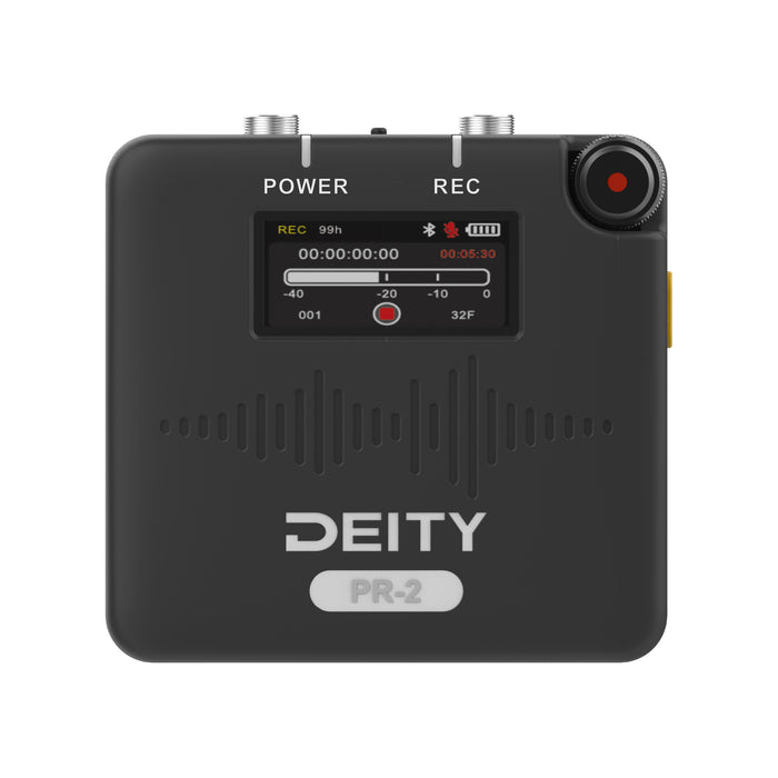 Deity Microphones DTR0297D72 PR-2 ステレオポケットレコーダー ラベリアマイク付き