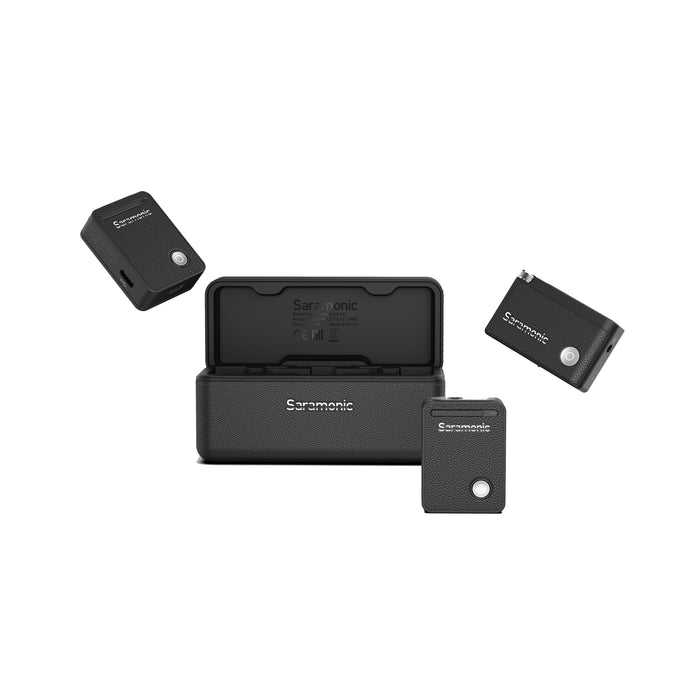 Saramonic タイムコード内蔵2chワイヤレスマイクシステム Saramonic Ultra(ブラック)