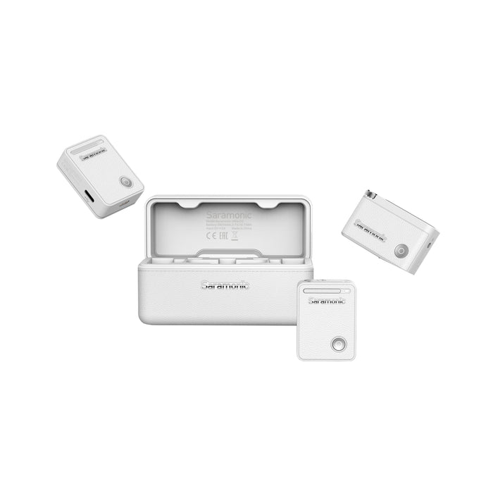 Saramonic タイムコード内蔵2chワイヤレスマイクシステム Saramonic Ultra(ホワイト)