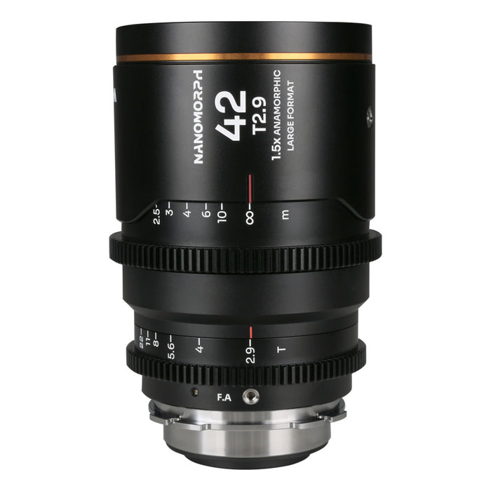 LAOWA LAO0702 Nanomorph 42mm T2.9 1.5X LF(フレアカラー:アンバー/PLマウント/EFマウント)