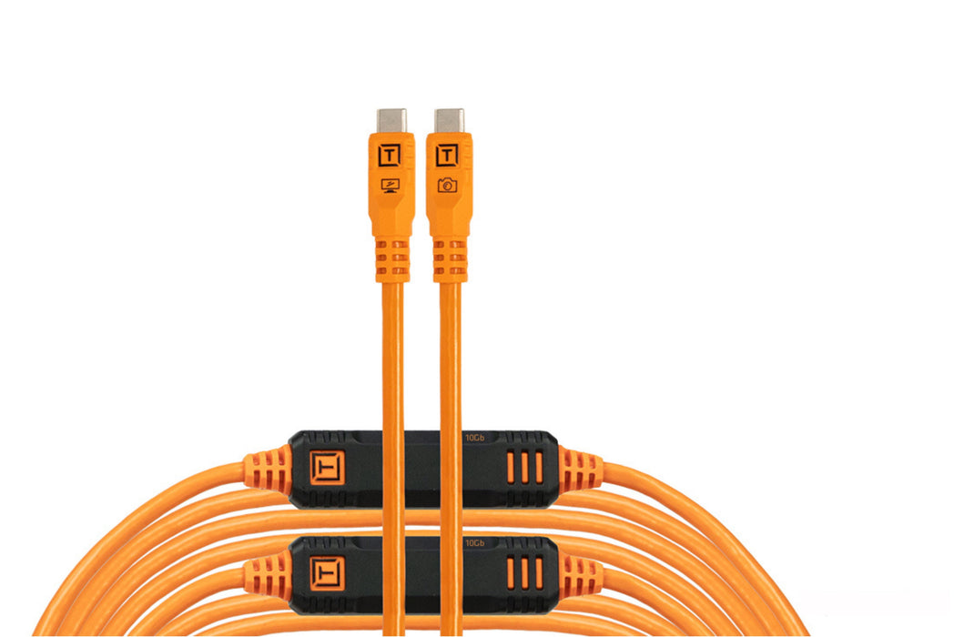 TetherTools CUC31G2-ORG テザープロ オプティマ 10G USB-C ケーブル(9.4m/オレンジ)