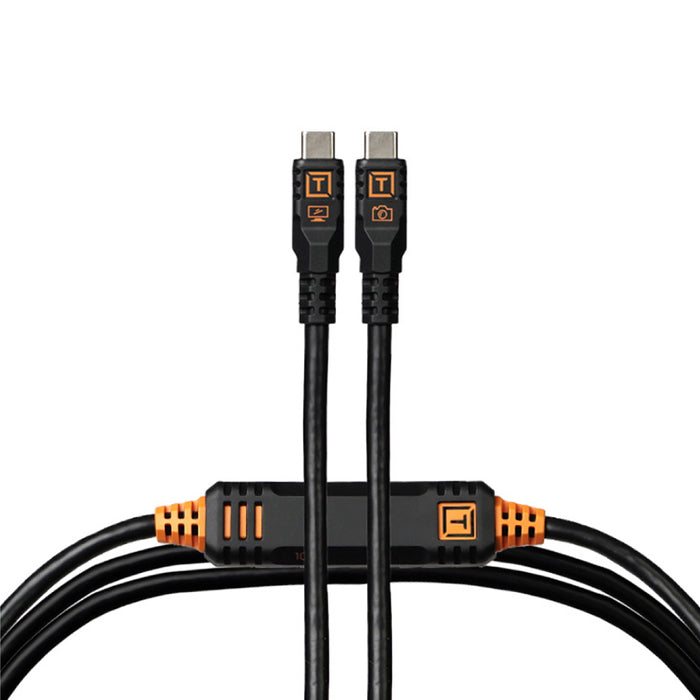 TetherTools CUC15G2-BLK テザープロ オプティマ 10G USB-C ケーブル(4.6m/ブラック)