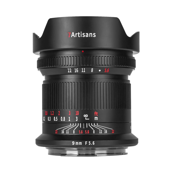 7artisans 7A-9F56-R-B 9mm F5.6 ASPH キヤノンRFマウント