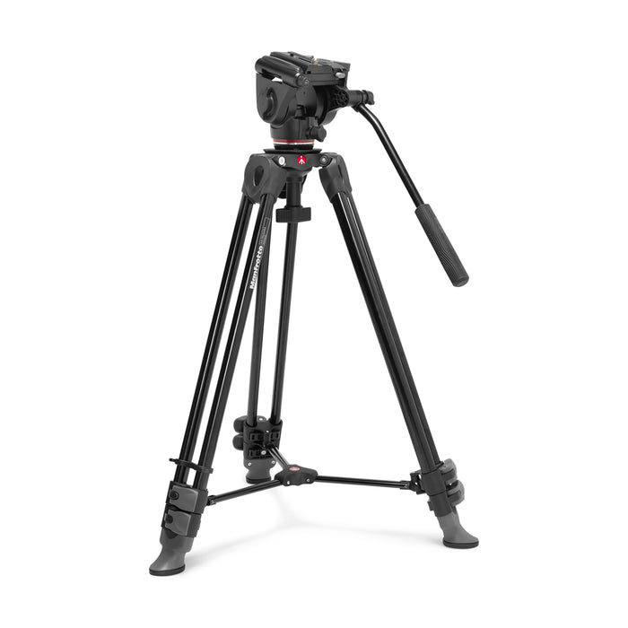 Manfrotto MVK500XAM アルミニウム製ツインレッグ三脚 500X フルード雲台キット