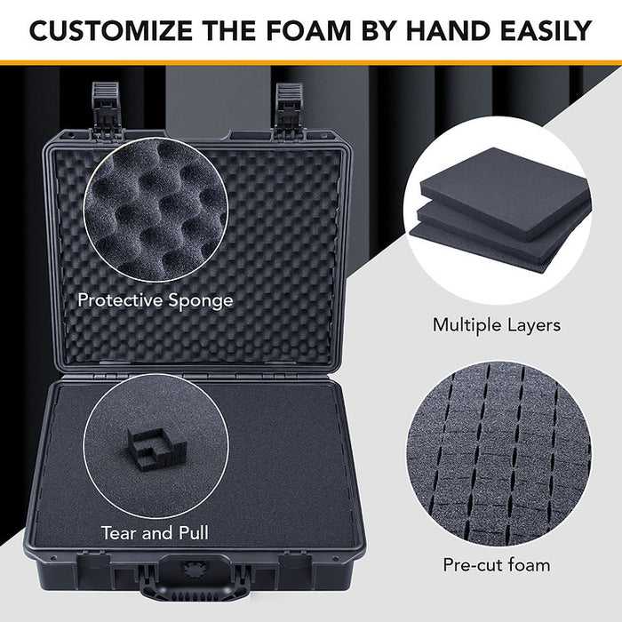 Lykus HC-4010 防水ハードケース 内寸:40.7x33.6x11.7cm