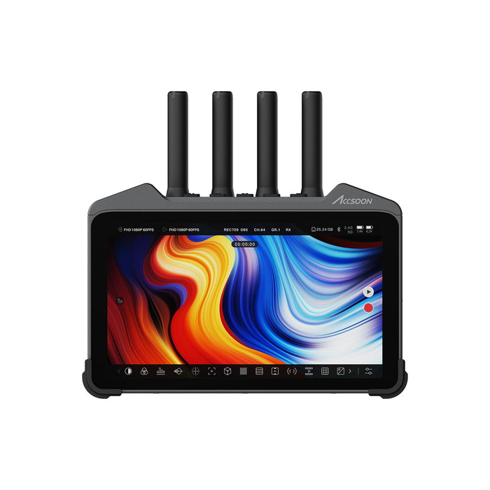 【特典付き】Accsoon MIT01 CineView M7 Pro CineView M7 Pro 7インチタッチスクリーン フルHDモニター(4K60p入出力対応/ワイヤレス受信機能内蔵モデル)