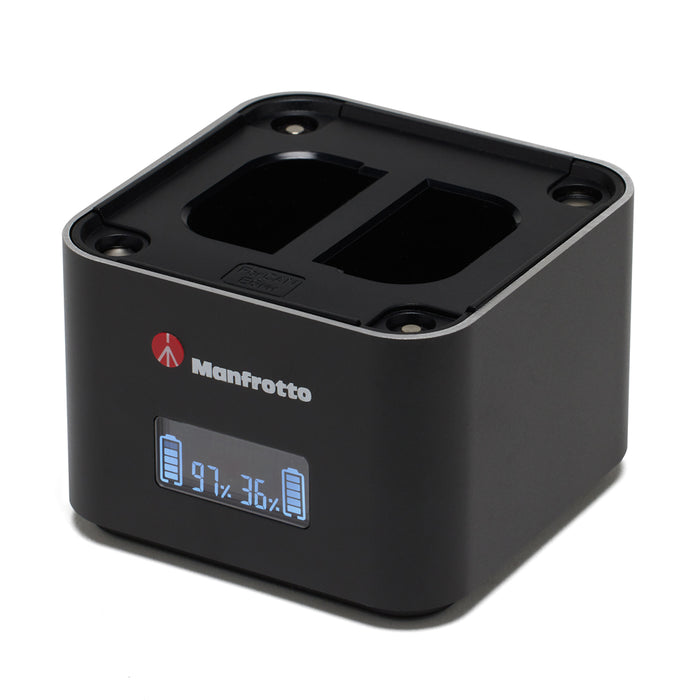 Manfrotto MANPROCUBE3C Pro CUBE3 ツインチャージャー キヤノン用